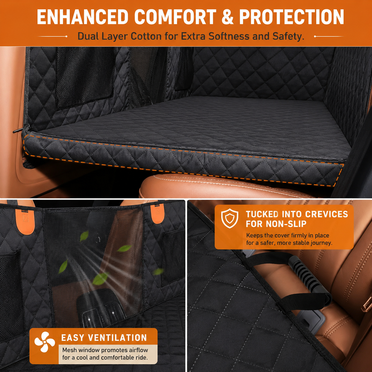 TailTrail™ Car Seat Protector