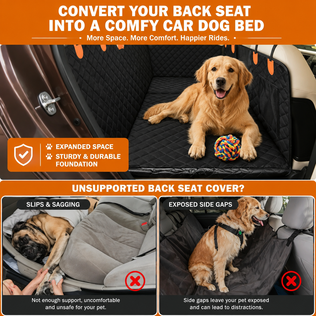 TailTrail™ Car Seat Protector