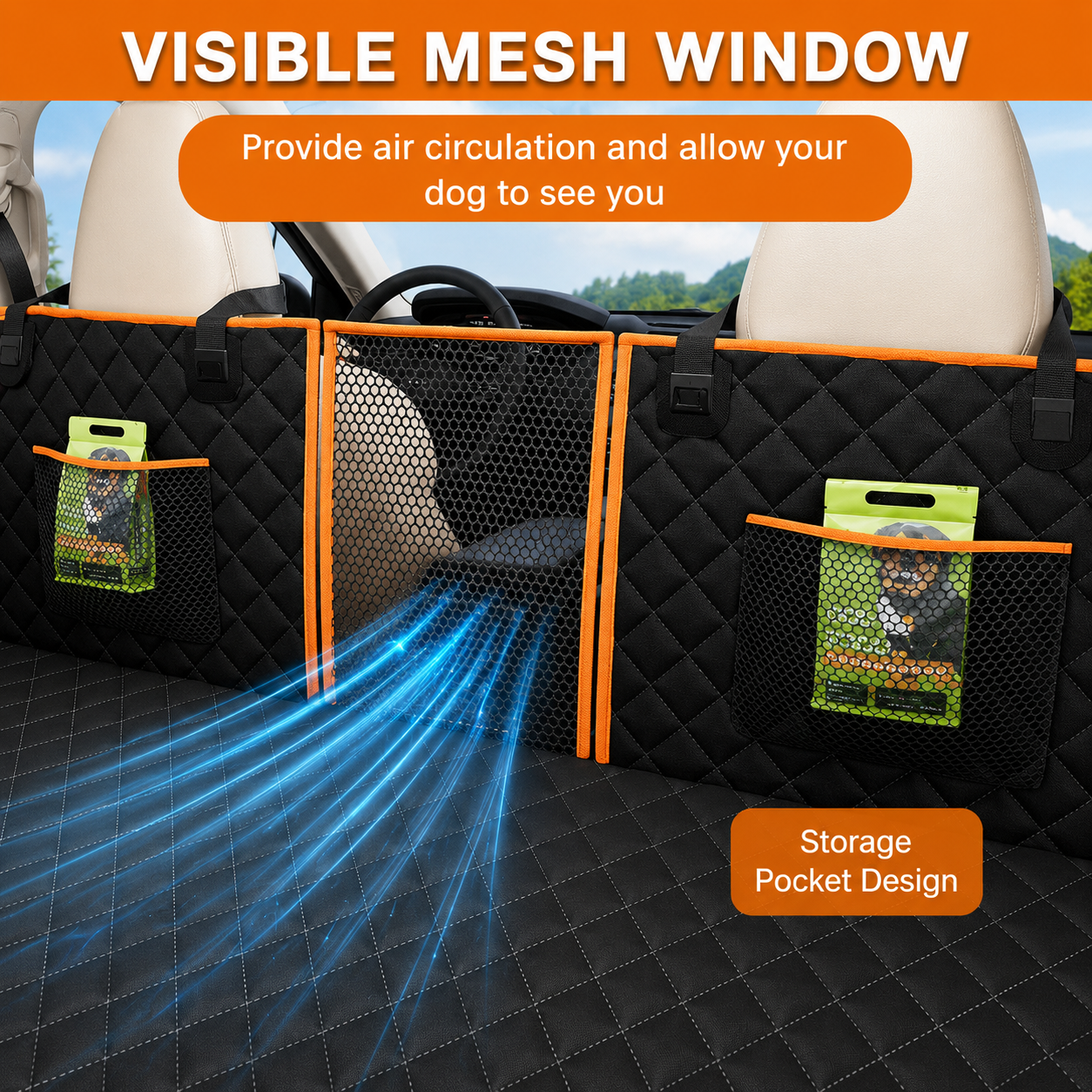 TailTrail™ Car Seat Protector